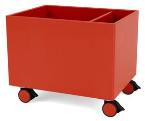 Montana - Colour Box III – S1162 - Med Hjul - Förvaringslådor - Rosehip - W69,6 X H37,8 X D35,4 cm