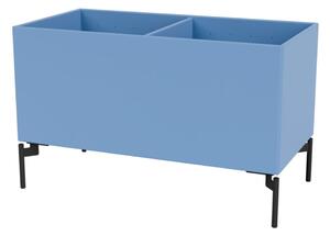 Montana - Colour Box III – S4162 - With Black Legs - Förvaringslådor - Azure - W46,8 X H42,6 X D35,4 cm