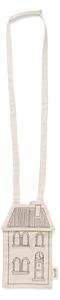 Ferm Living - Abode Pouch - Väska - Abode Pouch - Undyed Off-white - W10 x D1 x H17 cm