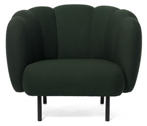 Warm Nordic - Cape Stitch Lounge Chair - Fåtölj - Steelcut 975 (Forest Green) - W95x D84 x H80