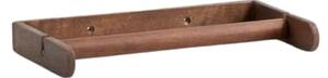 Nordal - Zaton Paper Towel Holder - Köksrullehållare - Wood, nature - W:14 x H:26 x L:3 cm