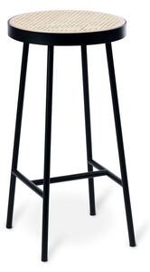 Warm Nordic - Be My Guest / Bar Stool - Barstol - French Cane - Ø38 x H73 cm