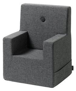 By KlipKlap - Klip Klap KK Kids Chair XL - Barnstol - Blue Grey w/ Grey - H63 x SH23 x SD27 cm