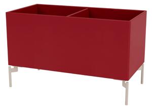 Montana - Colour Box III – S4162 - With Mushroom Legs - Förvaringslådor - Beetroot - W46,8 X H42,6 X D35,4 cm
