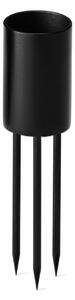 Ester&Erik - Candle stick - Ljusstake - Sort - Medium / 10 cm, 2,2 cm dia