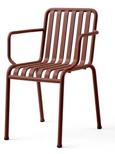 HAY - PALISSADE / Armchair - Trädgårdsstol - Iron Red - W51 x D56 x H80 cm