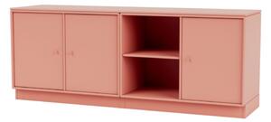 Montana - SAVE - With plinth H7 - Skåp - Rhubarb - H 60.6 CM / W 139.4 CM / D 38 CM