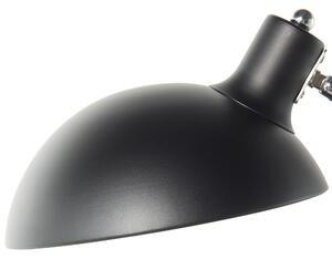 Bordslampa Svart Metall Justerbar Modern Lampskärm Beliani