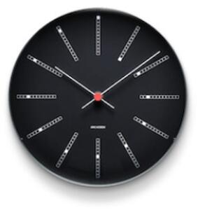 Arne Jacobsen - Bankers Watches - Klockan - Wall Clock Black Ø21 - Ø21 cm