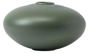 Raawii - Alev Vase 02 / Small - Vas - Elm Green - Ø17,5 x H10 cm