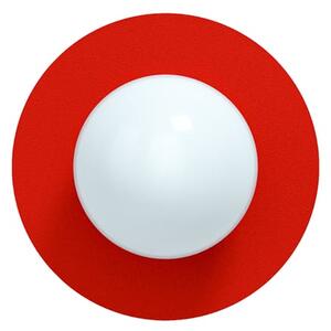 Swedish Ninja - Candy Little Circle 360 S - Vägglampa - Strawberry Red - W28 x D20 x H28 cm