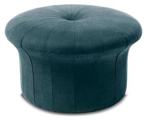 Warm Nordic - Grace Pouf - Puff - Caleido 12089 (Dark Teal) - Ø77 x H44 cm