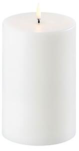 Uyuni - LED Pillar Candle - Stearinljus - Nordic White - 10,1x15 cm - 10,1 x 15 cm