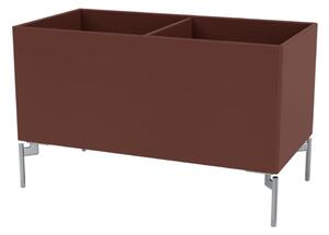 Montana - Colour Box III – S4162 - With Chrome Legs - Förvaringslådor - Masala - W46,8 X H42,6 X D35,4 cm