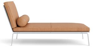 NORR11 - MAN Chaise Lounge - Daybed - Vintage Leather - Camel 21004 - W82 x L150 x H34 x SH78 cm