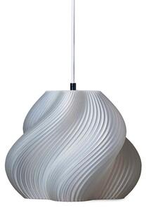 Crème Atelier - Soft Serve Pendant 02 - Hängande lampa - Chrome - H25 cm W31 cm