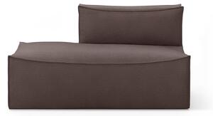 Ferm Living - Catena Sofa - Small - Modulär soffa - S300 / Hot Madison Reloaded - Brown - W93 x L146,5 x H76 x SH42 cm