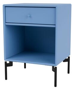 Montana - DREAM - With black legs - Sängbord - Azure - B 35,4 x H 35,4 x D 30 cm