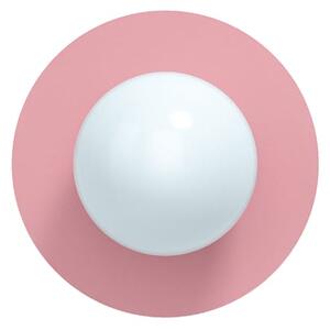 Swedish Ninja - Candy Little Circle 360 S - Vägglampa - Bubblegum Pink - W28 x D20 x H28 cm