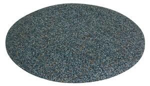 Hübsch - Muted Seat Cushion - Kontorsstol - Dark grey - ø38xh4cm