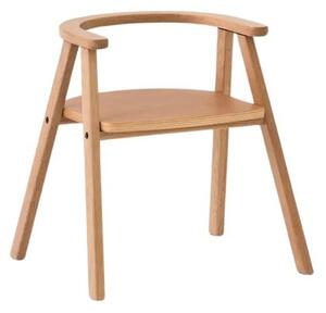 Nobodinoz - Growing Green Kid's Chair - Barnstol - Natural - W39 x D45 x H46 x SH31 cm