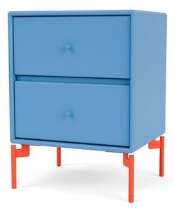 Montana - DRIFT - With Rosehip Legs - Sängbord - Azure - B 35,4 x H 35,4 x D 30 cm