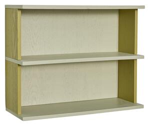 Hübsch - Pep Shelf - Hyllor - Grey,Khaki - 50x19xh40cm