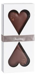 Summerbird - Hearts 2 Gift Box - Choklad - Marsipan - 50g