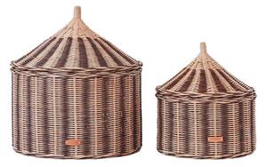 OYOY MINI - Circus Basket - Förvaringslåda för barn - Nutmeg - Set of 2