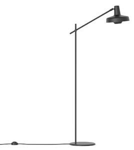 Grupa - Arigato floor lamp - Golvlampa - Black - AR-FP - H 110 cm. arm 42 cm. skærm Ø 22,8 cm