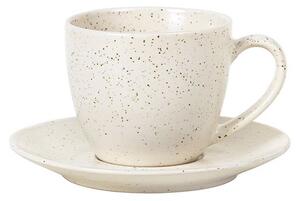 Broste CPH - Nordic vanilla - Kop m. underkop - Kopp - 15 cl - Stock sale - Ø14 x H8,8 cm