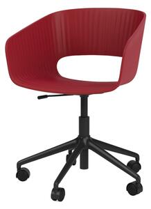Montana - Marée 405 - Kontorsstol - Beetroot/Frame: Black - H 73-85 cm SH 40-52 cm D 48 cm W 55.5 cm