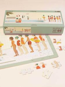 ViSSEVASSE - Puzzle - Pusselspel - At The Pool - Stock sale - 35 x 15 x 8 cm