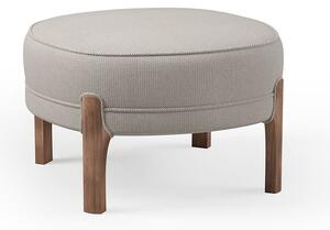 Warm Nordic - Cocktail Pouf - Puff - Merit 023 (Black & White) - H42 x L48 x W48 x SH42 cm