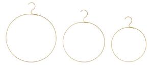 Bloomingville - Gerly Hanger - Galge - Messing, Set of 3 - Stock sale - D33xH43 cm