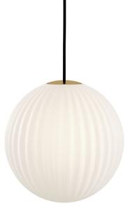 Nordic Tales - Bright Modeco Pendler - Hängande lampa - XLarge - Glass/Brass - Black - Ø30 cm