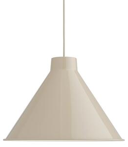 Muuto - Top Pendant - Hängande lampa - Extra Large - Sand - Ø38 x H26 cm