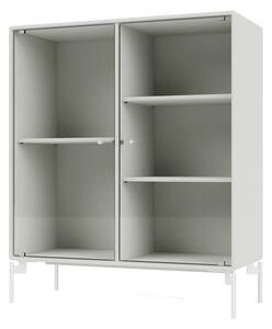 Montana - Ripple Cabinet II - With Snow Legs - Vitrinskåp - Nordic - W69,6 X H82,2 X D30 cm