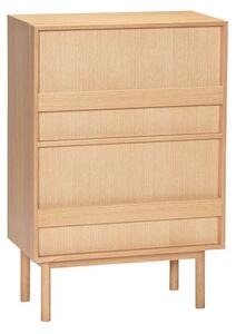 Hübsch - Forma Cabinet Nature - Skåp - Natur - 48 x 34 x H90 cm