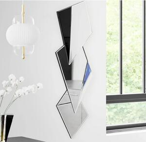 Reflections Copenhagen - Bellatrix Mirror - Spegel - Silver/Cobalt/White/Black - H132 x W58,2 x D2,5cm