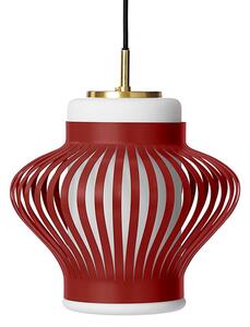Warm Nordic - Opal Lamella - Hängande lampa - Red Grape - L26 x D26 x H25 cm