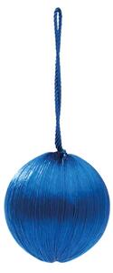 Anna + Nina - Corded Ornament - Julkula - Small - Blue - Stock sale - Ø:7 cm