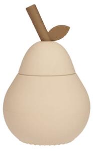 OYOY MINI - Pear Cup - Barnens pokal - 805 Vanilla - Ø8,5 x H13,5 cm
