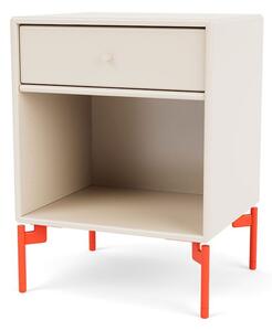 Montana - DREAM - With Rosehip Legs - Sängbord - Oat - B 35,4 x H 35,4 x D 30 cm