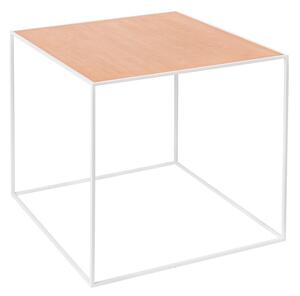 Audo Copenhagen - Twin 42 - Soffbord - Copper/Black With White Base - 42x42x42 cm