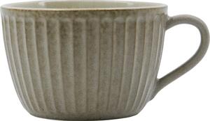 House doctor - HDPleat Collection - Serviser - Cup, Grå/Brun - H7 x D10.5 cm