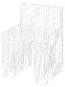 Kalager Design - Wire Chair Low Back - Matstol - White - L46 x D44 x H67 cm