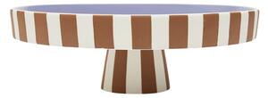 OYOY LIVING - Toppu Tray - Serveringsfat - Caramel/Lavender large - L27 x W27 x H9