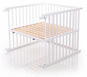 Babybay - babybay Cot Conversion Kit suitable for model Maxi and Boxspring - Spjälsäng - White Varnished - W95 x D94 x H79 cm