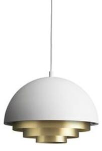 Warm Nordic - Milieu Colour Mini - Hängande lampa - White - L29 x D29 x H21,5